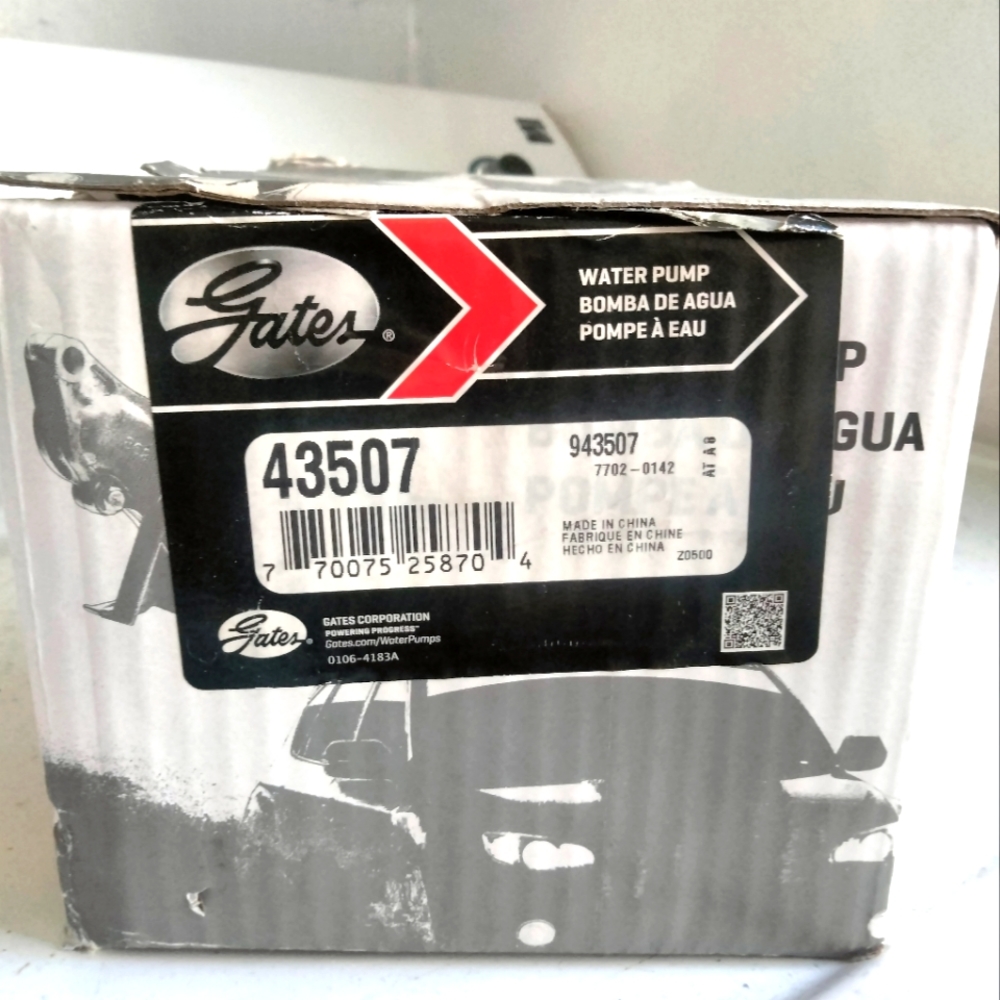 Gates water pump